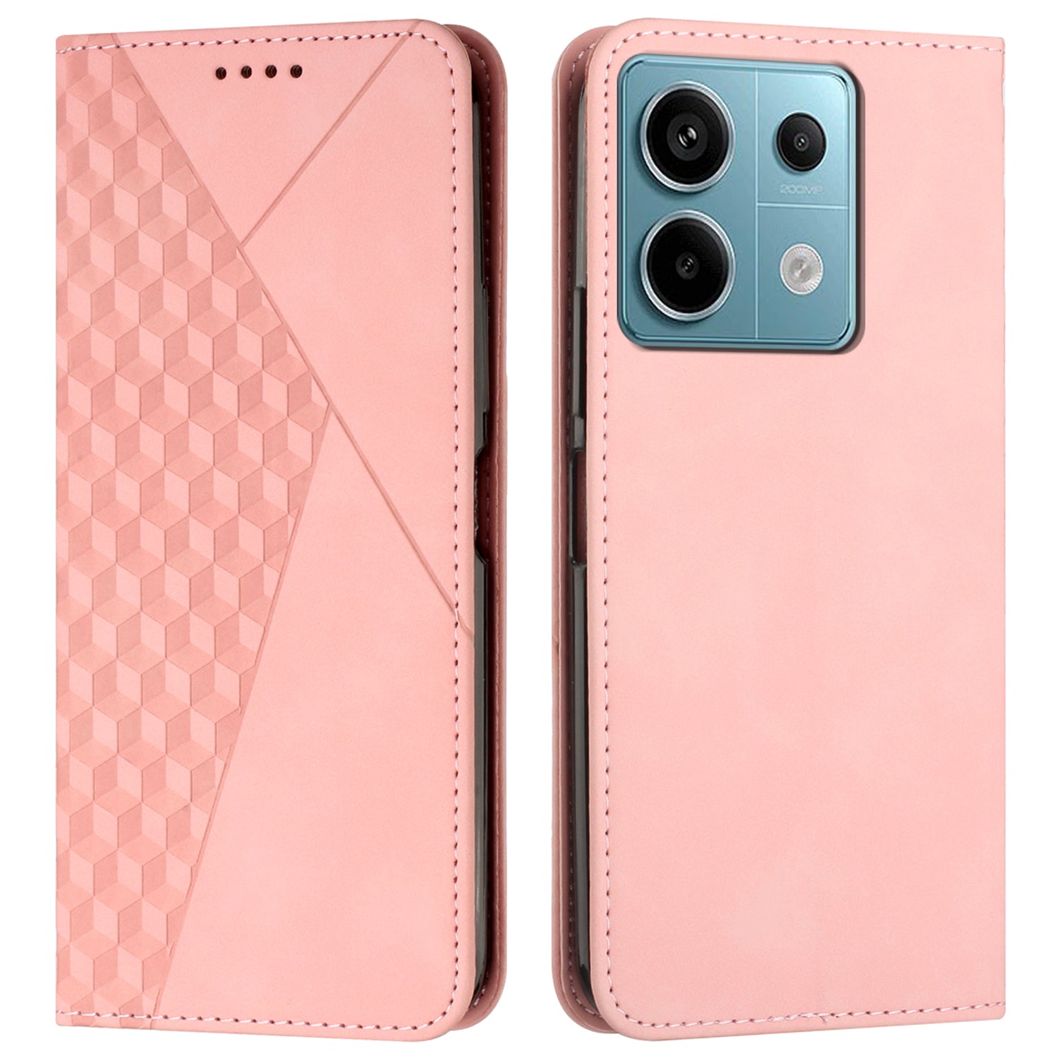 For Xiaomi Redmi Note 13 Pro 4G / Poco M6 Pro 4G Magnetic Phone Case Skin-touch PU Leather Card Slots Cover For Xiaomi Redmi Note 13 Pro 4G / Poco M6 Pro 4G Magnetic Phone Case Skin-touch PU Leather Card Slots Cover